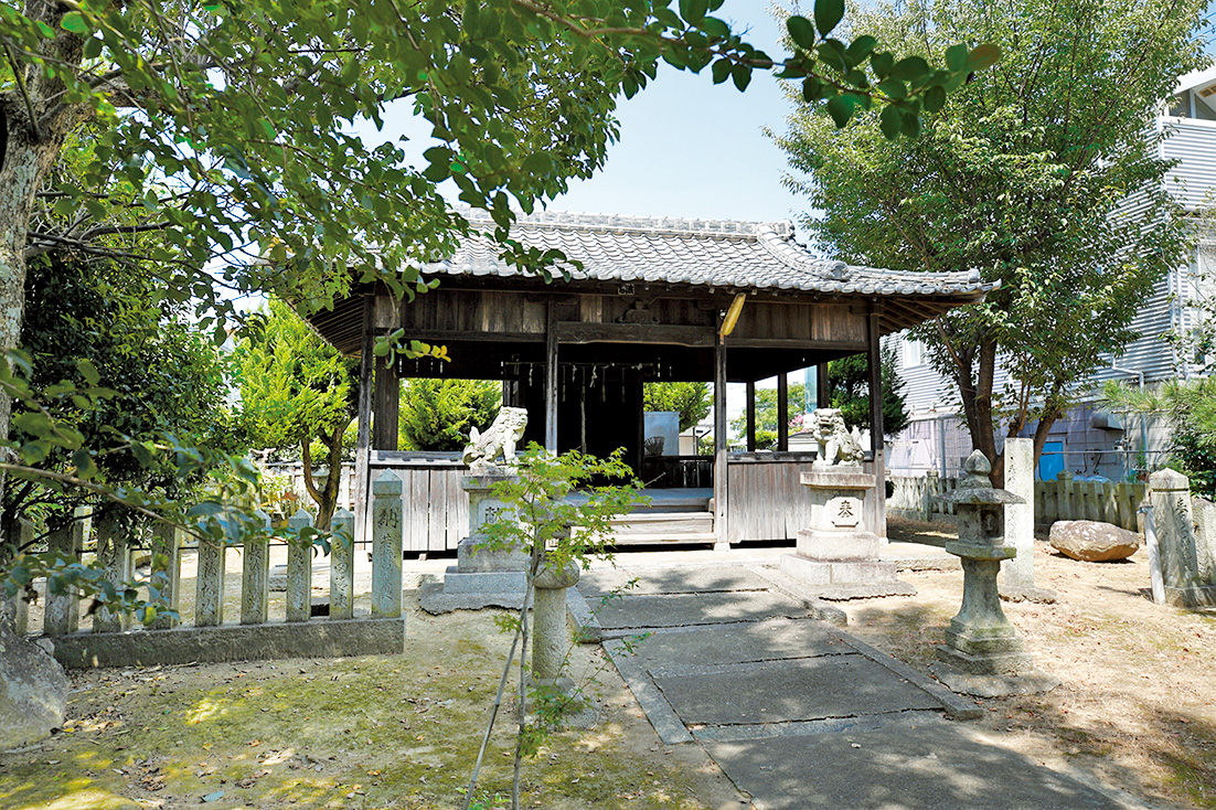 賀古駅家跡（古大内大歳神社）